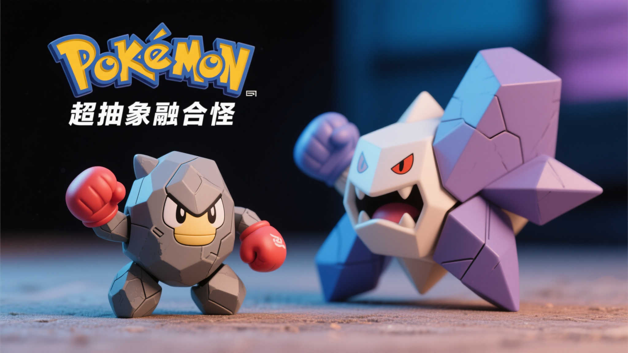 小拳石三态切换玩偶上市,展开瞬间变身抽象融合怪 小拳石三态切换玩偶上市,展开瞬间变身抽象融合怪